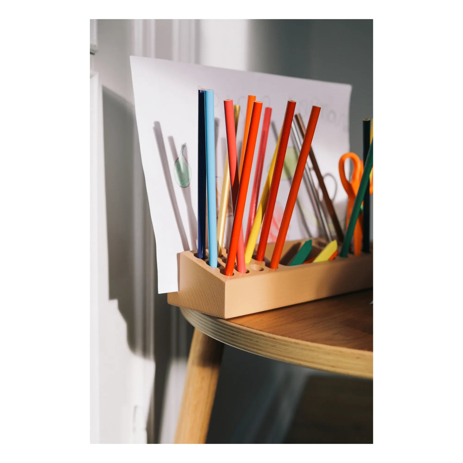 Nofred - Ash Wood Pencil Holder | Beige
