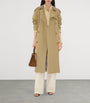 Burberry Beige Long Castleford Trench Coat