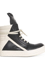 Leather Geobasket High-Top Sneakers