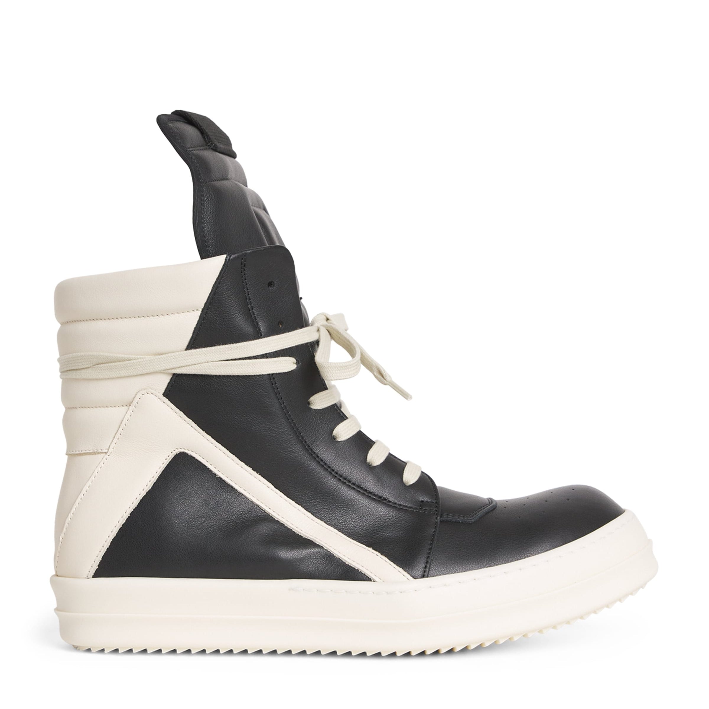 Leather Geobasket High-Top Sneakers