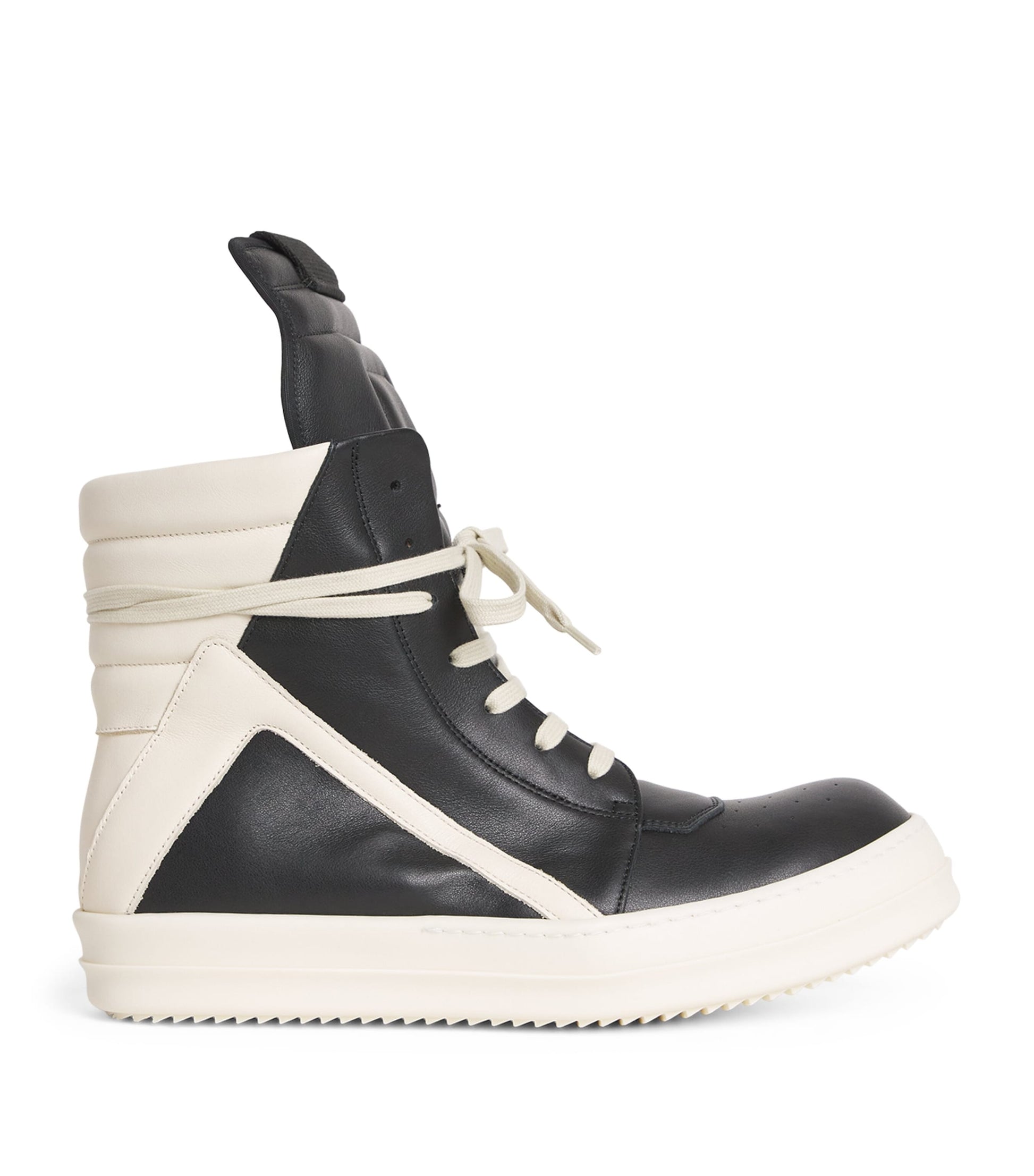 Leather Geobasket High-Top Sneakers