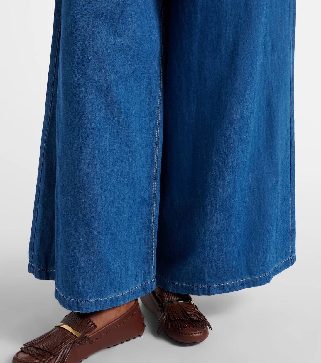'S Max Mara - Nastro cropped wide-leg jeans