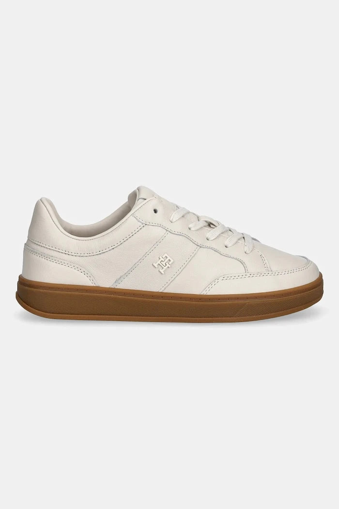 Кожени маратонки Tommy Hilfiger TH HERITAGE COURT SNEAKER LTR