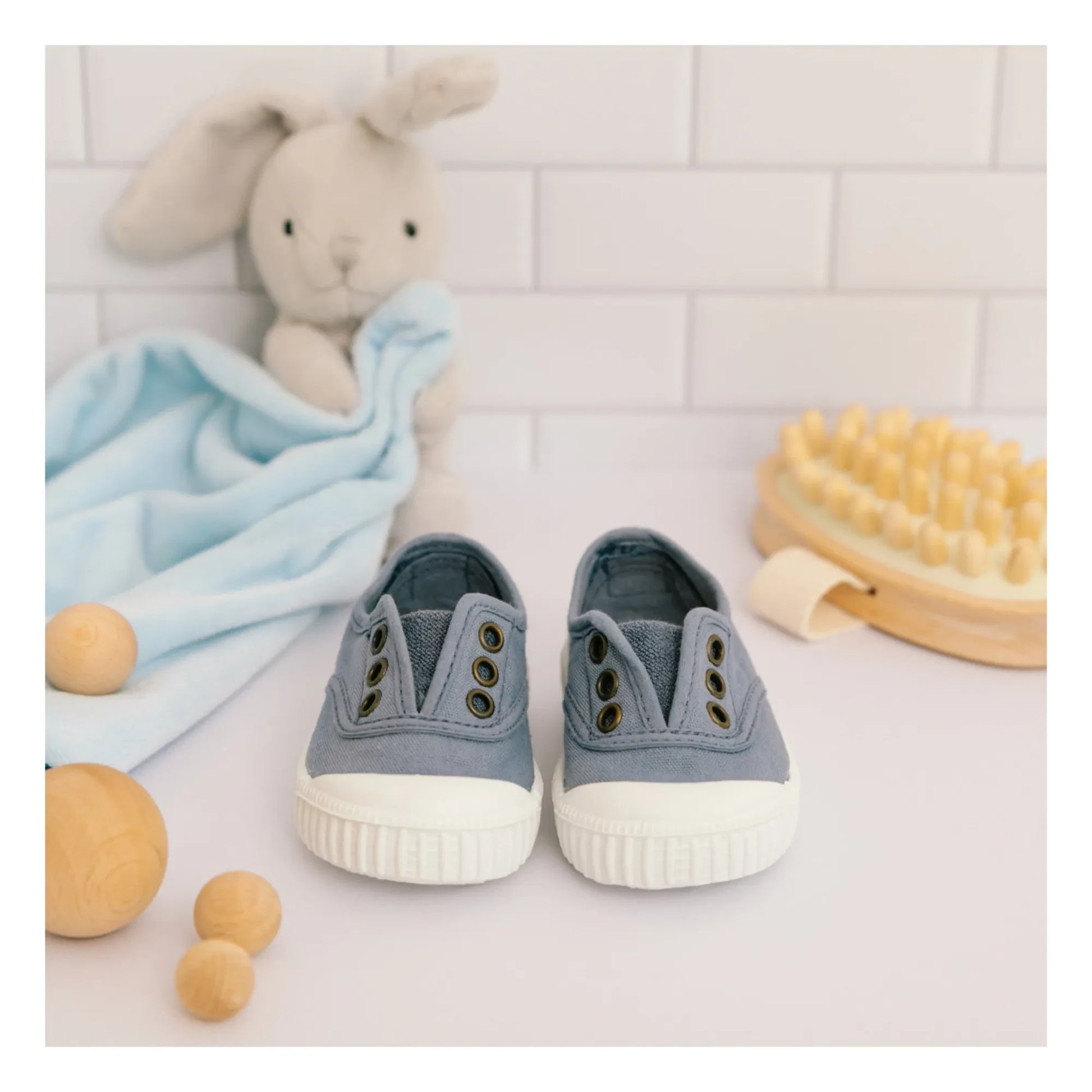 Victoria - Inglesia Elastico Lon Sneakers | Blue