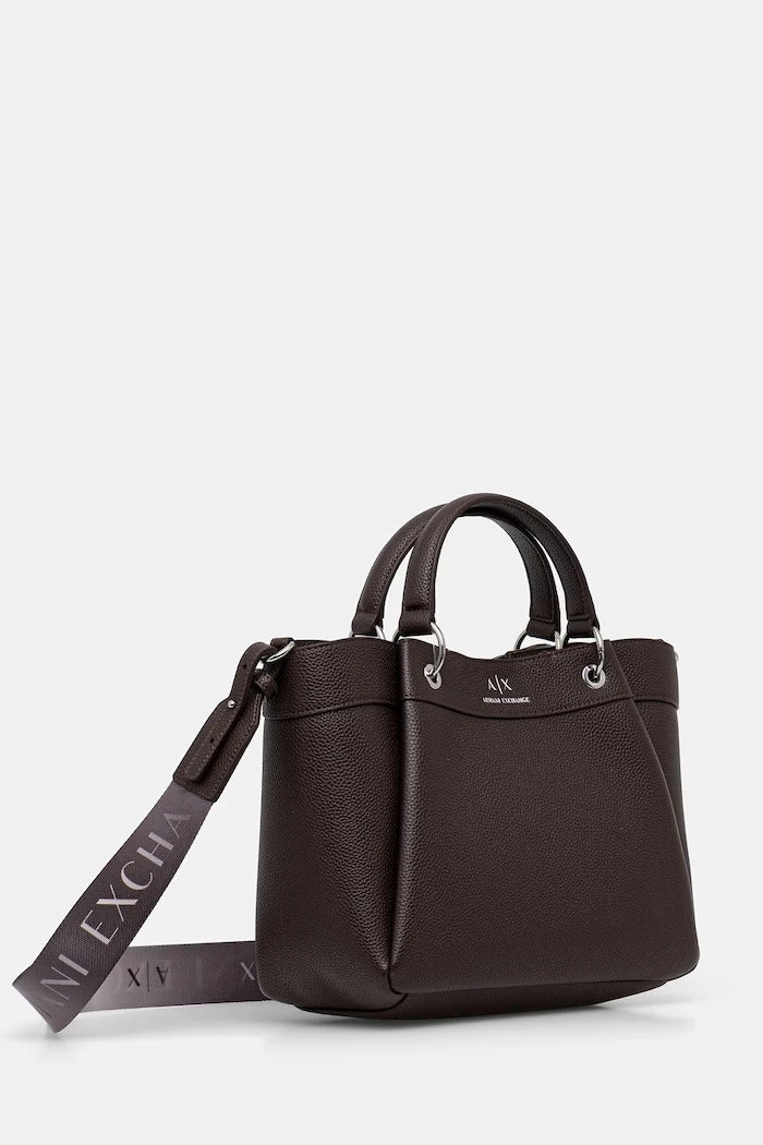 Armani Exchange kadın çantası, suni deriden