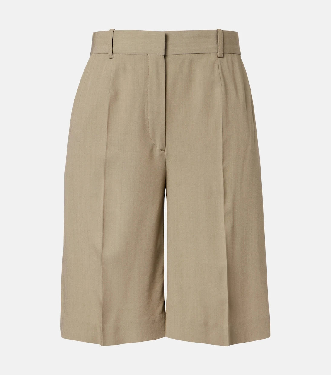 Toteme - High-rise Bermuda shorts