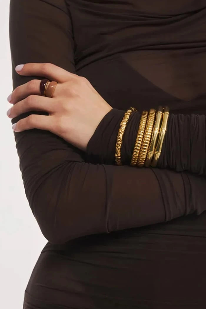 Kadınlar için altın kaplama gümüşten Crush Mini Bracelet