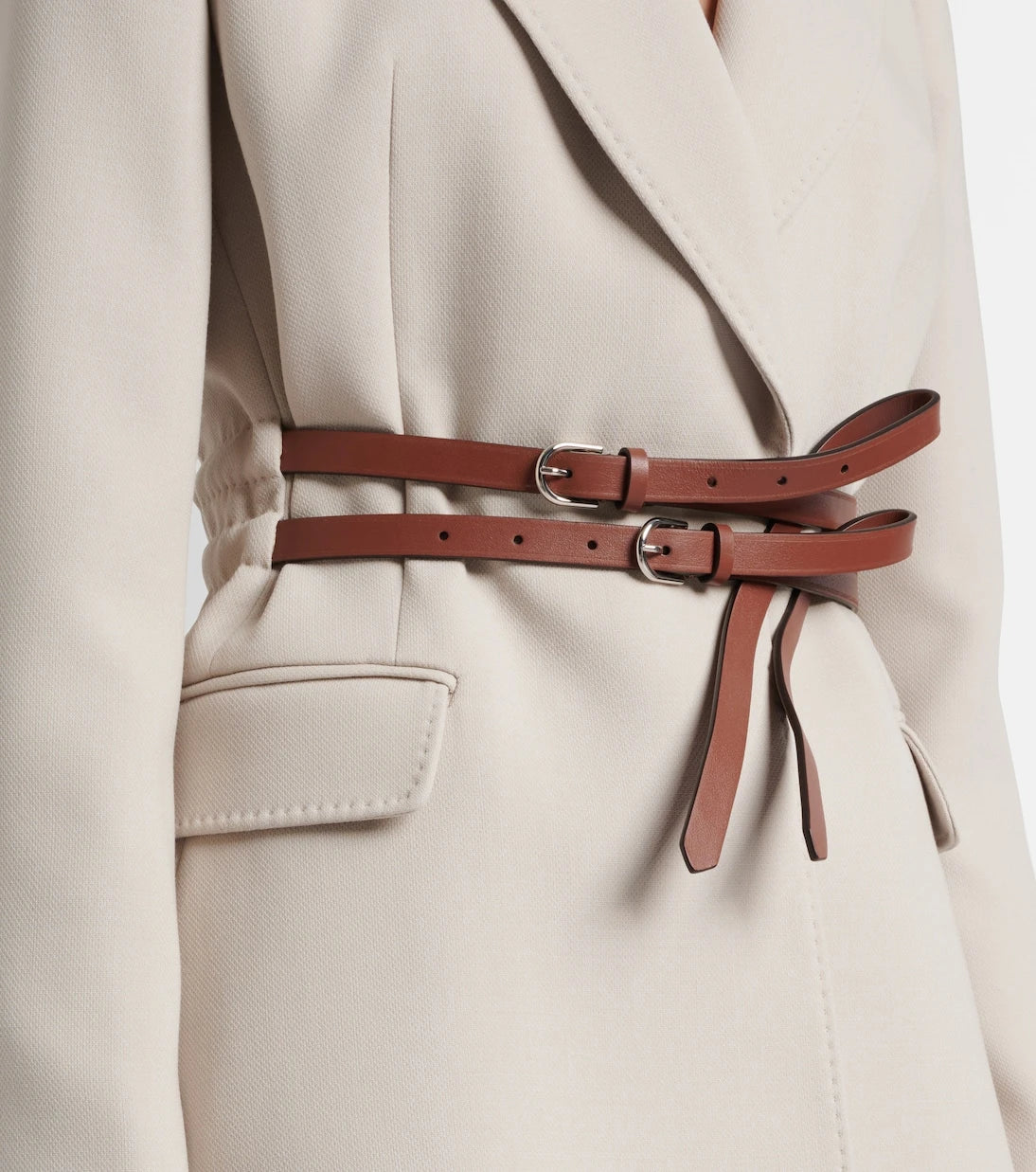 Gabriela Hearst - Belted wool blazer