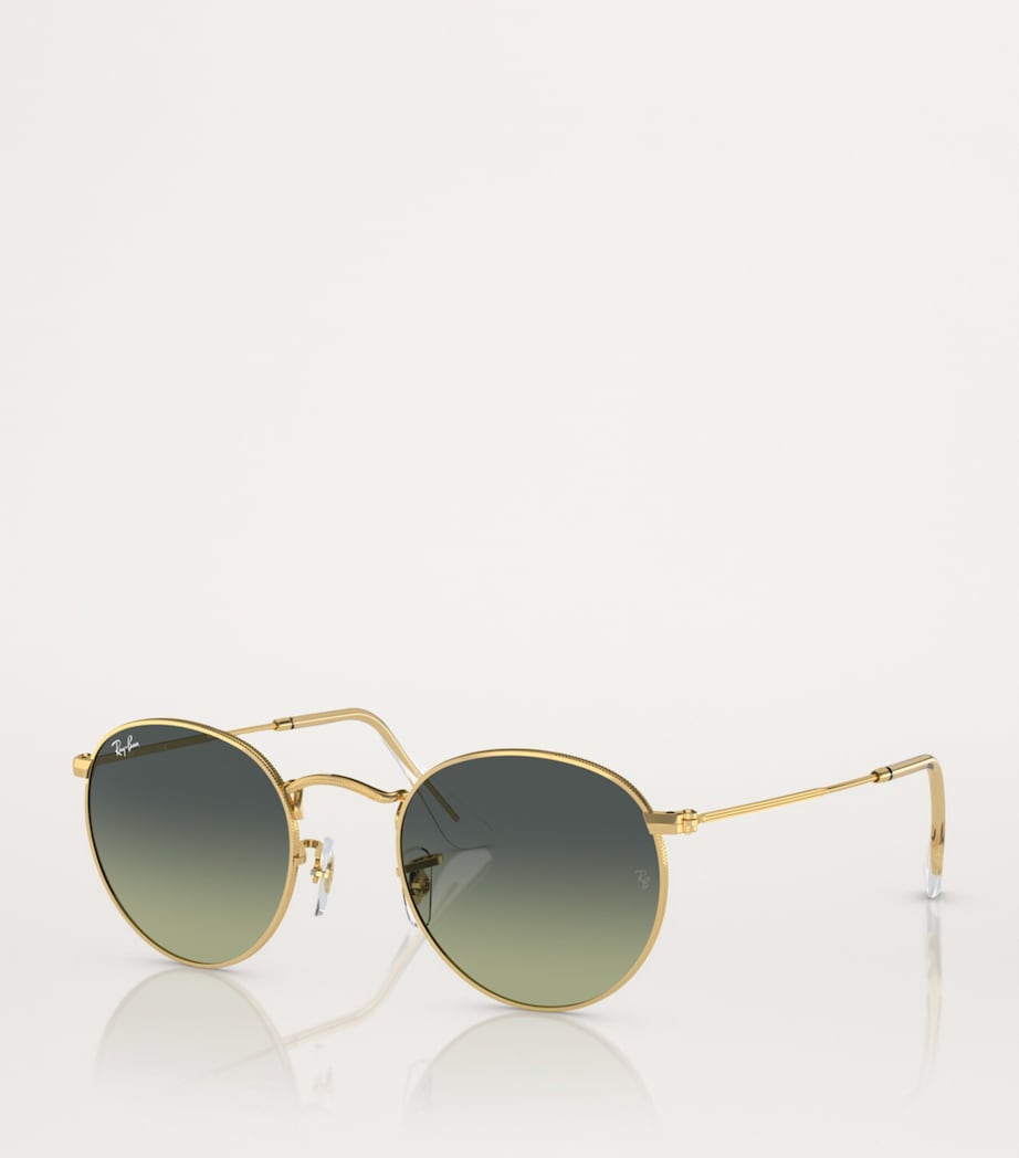 RB3447 Round Metal Sunglasses