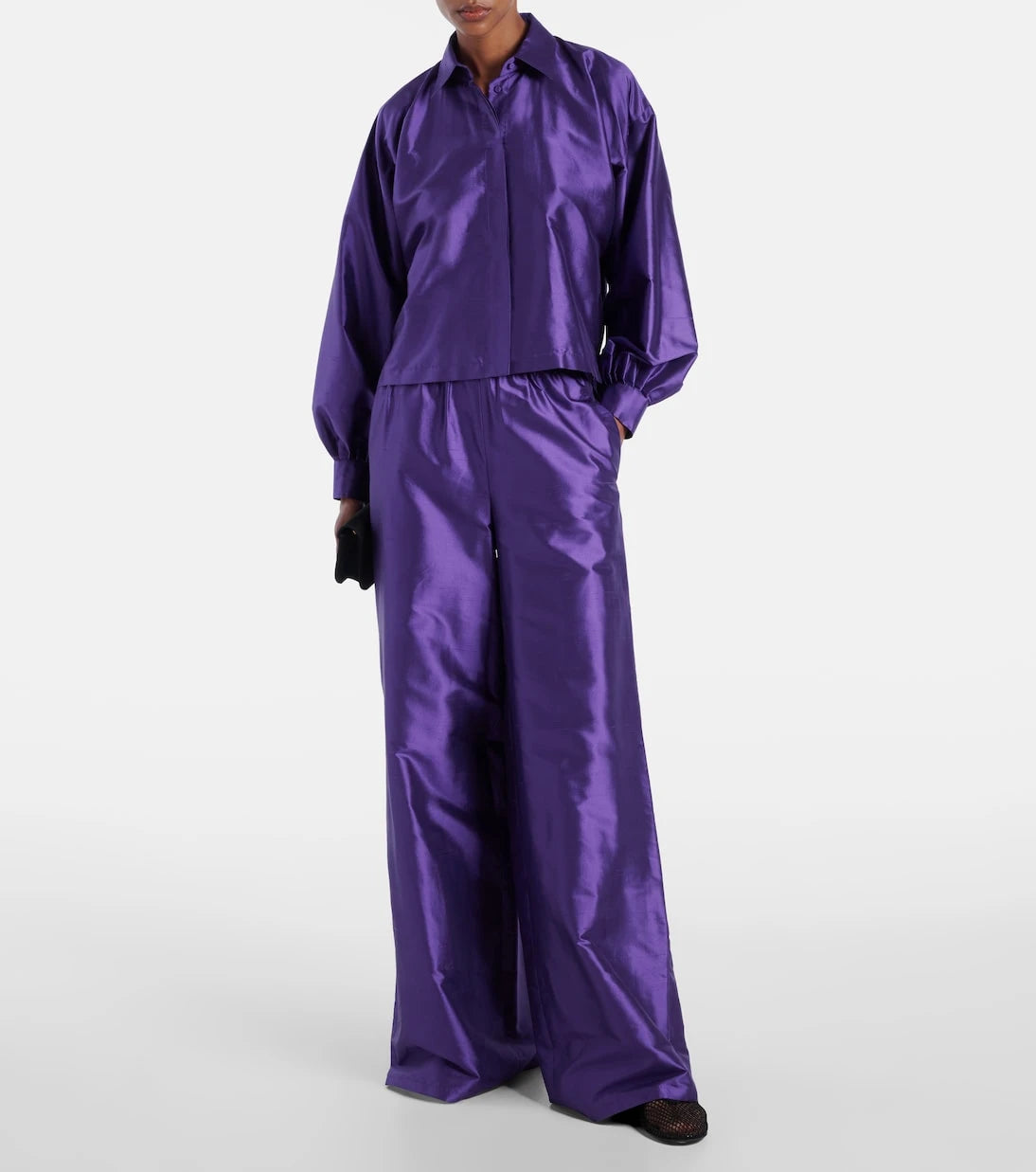 Max Mara - Scalata silk shirt
