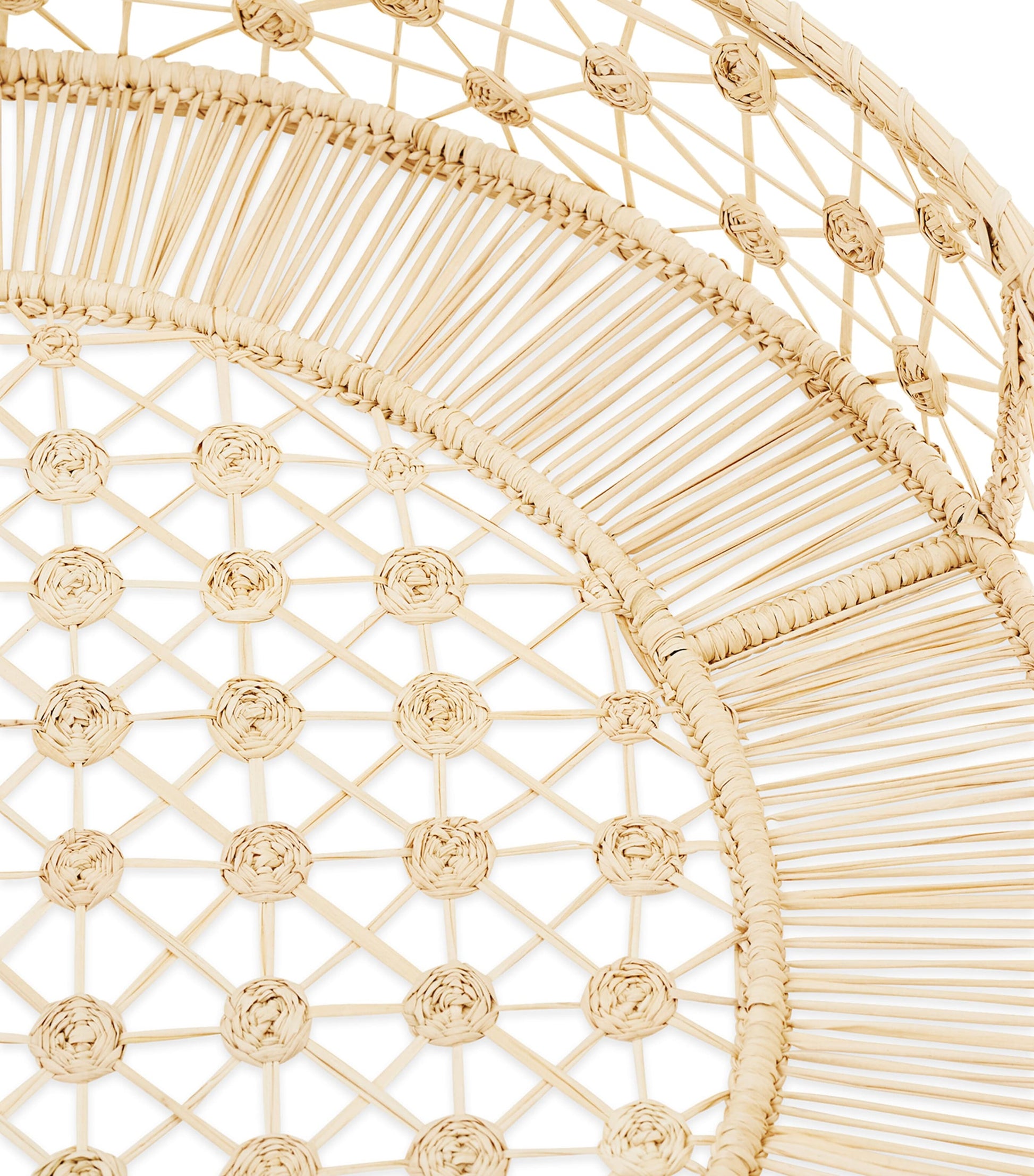 Large Woven Baru Tray