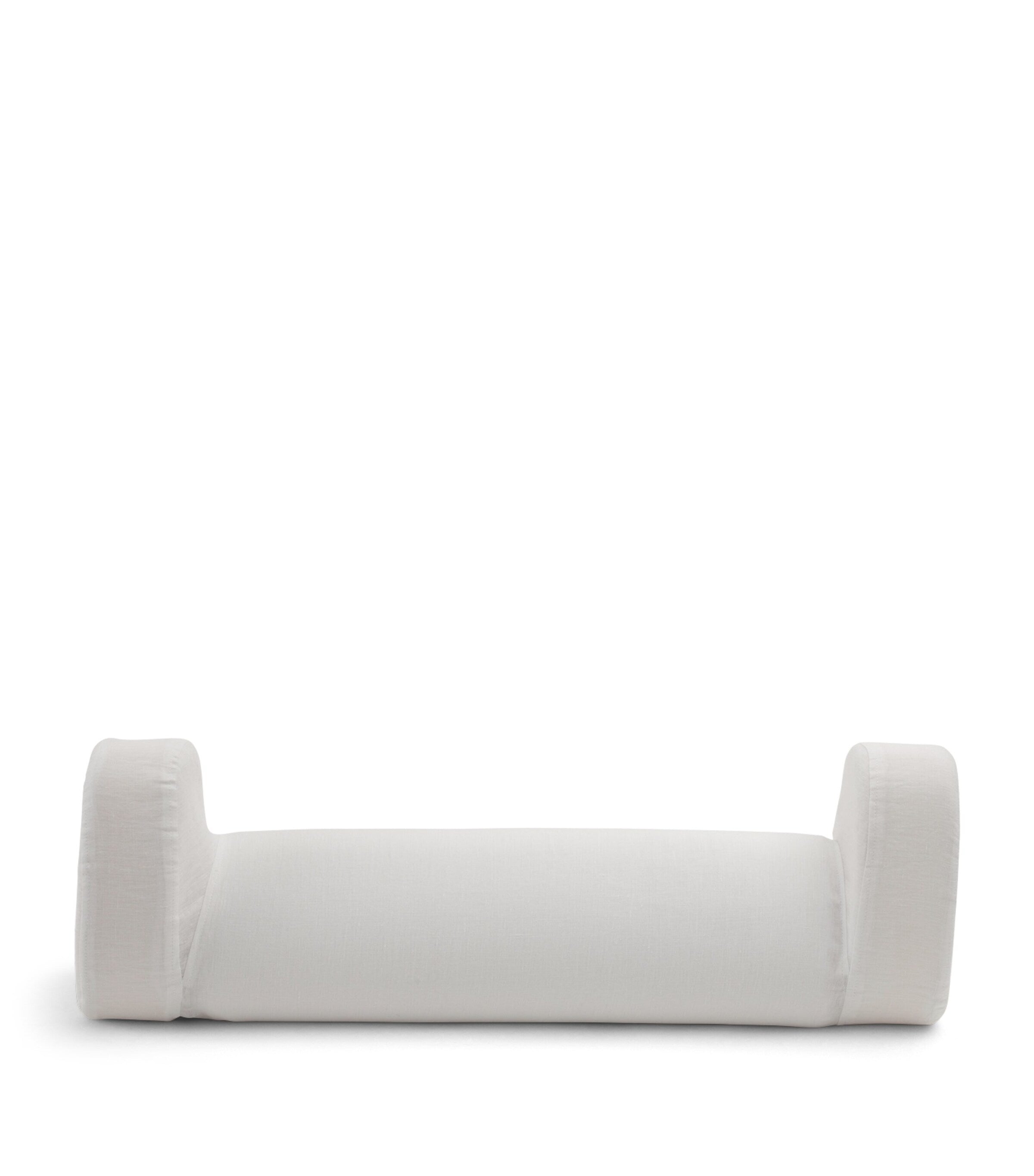 Knee Pillow with Linen Pillowcase (64cm x 21cm)