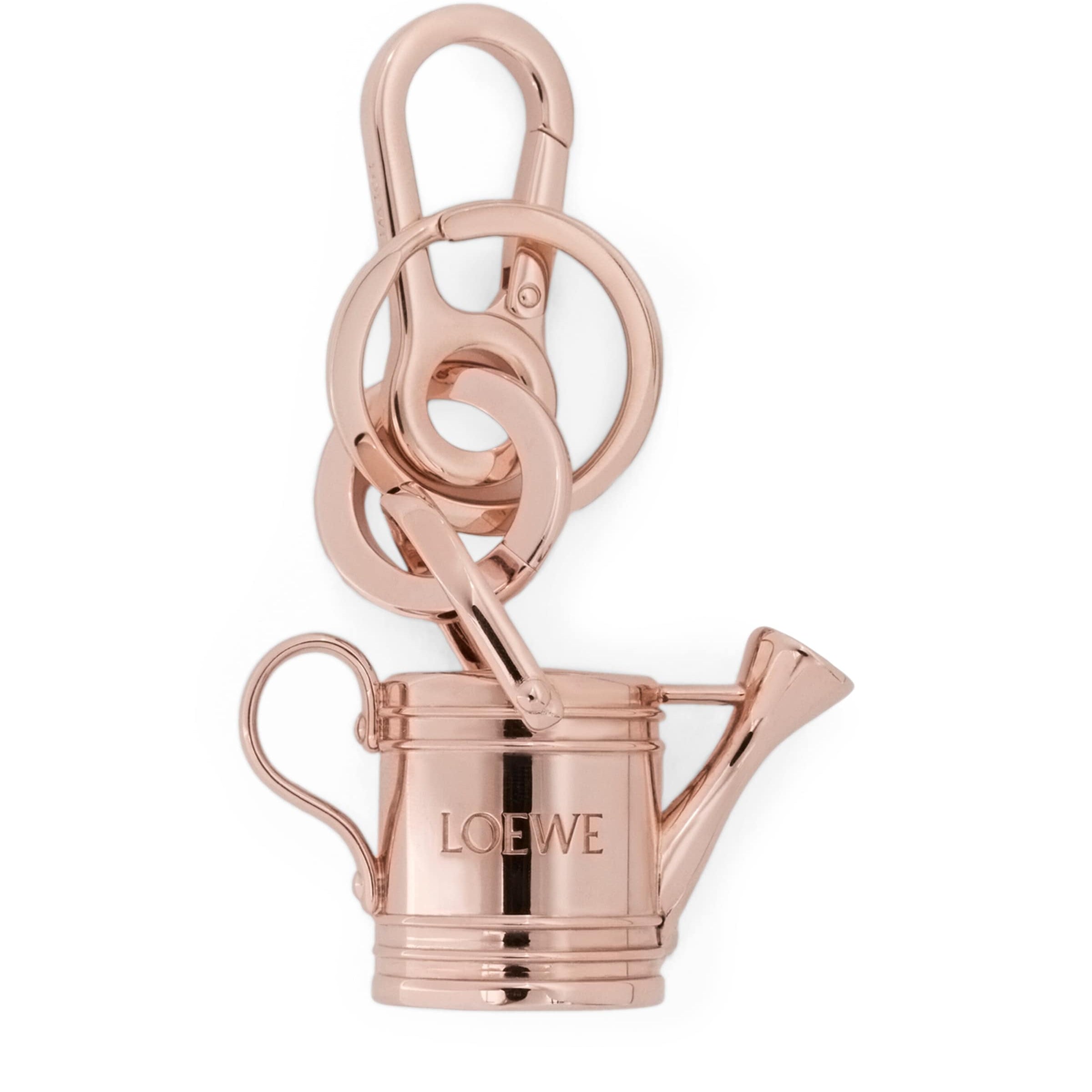 Pink Watering Can Keyring