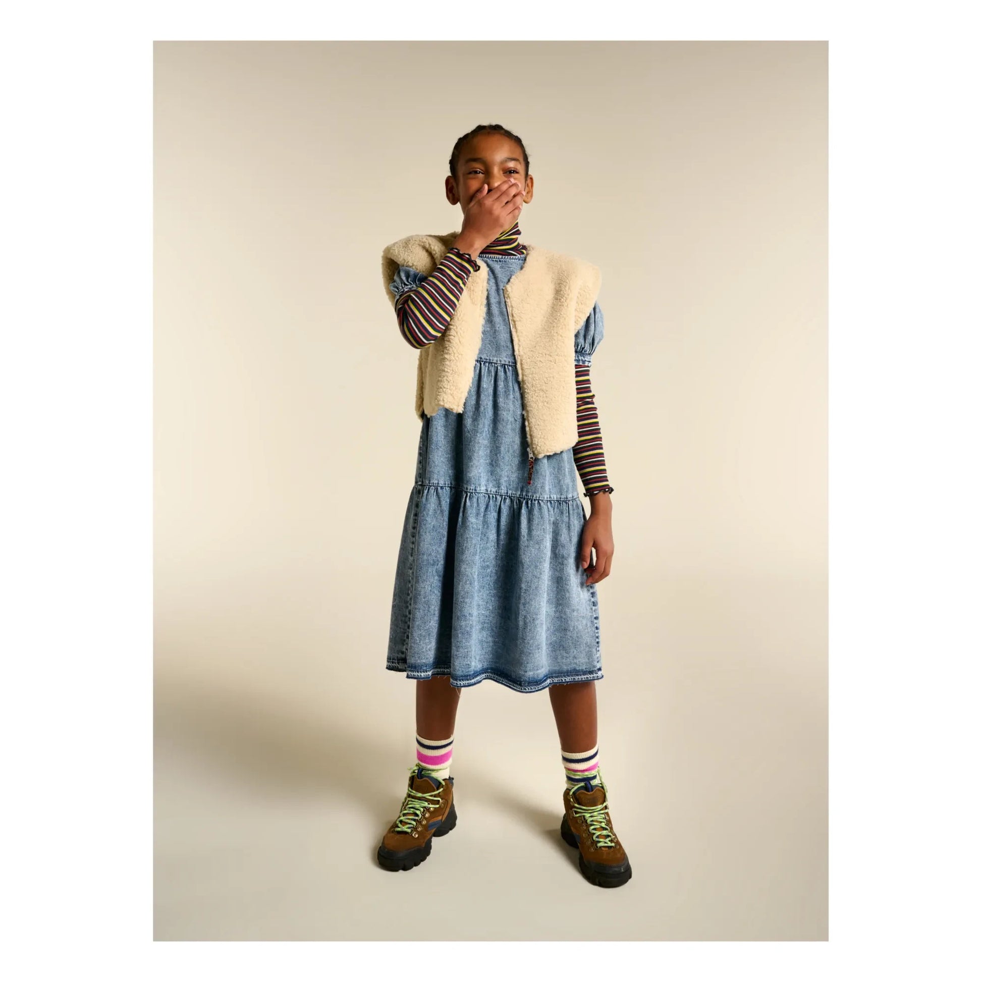 Bellerose - Atomic Jean dress | Denim bleached