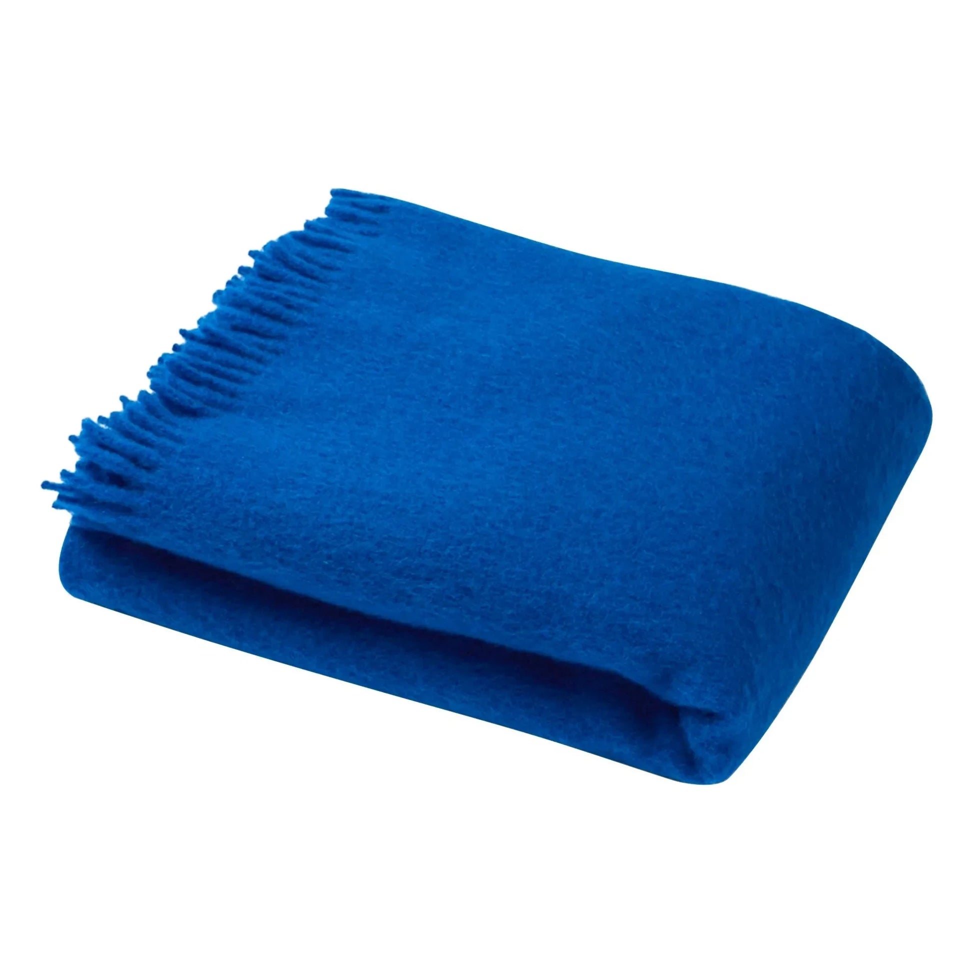 Suite 702 - Cloud mohair throw | Cobalt