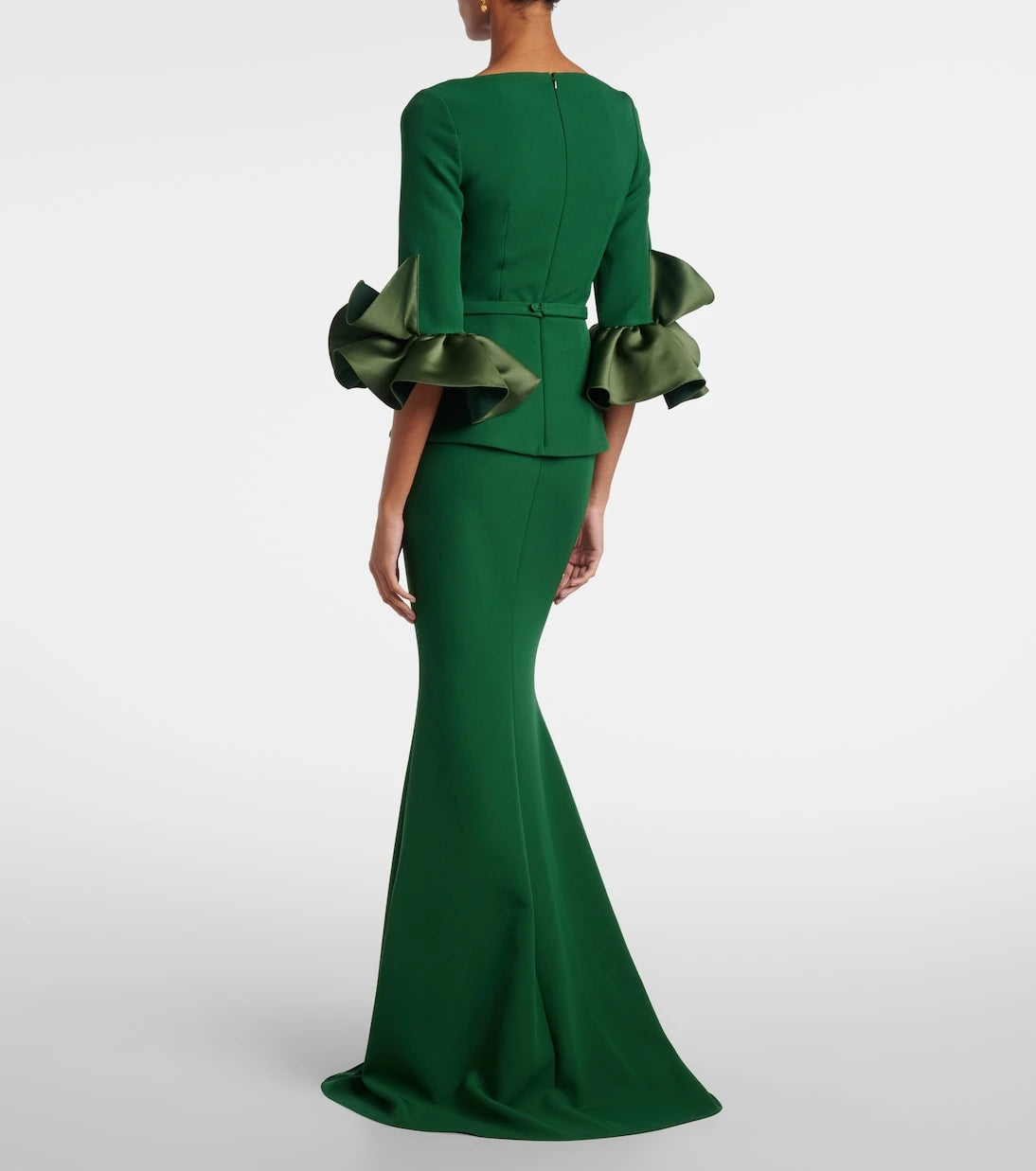 Safiyaa - Clemenza crêpe gown