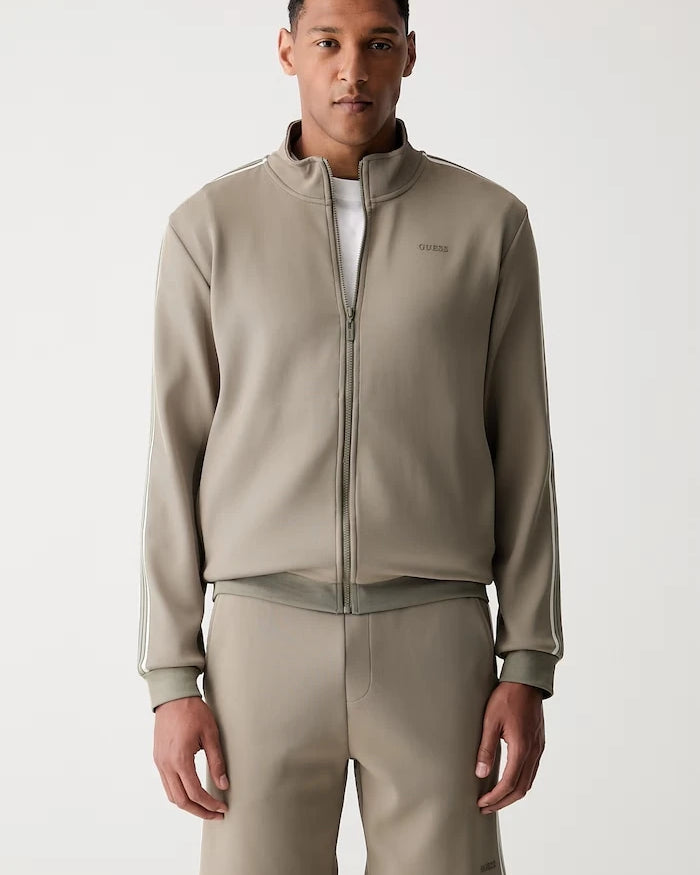Guess fermuarlı erkek sweatshirt VICKTOR