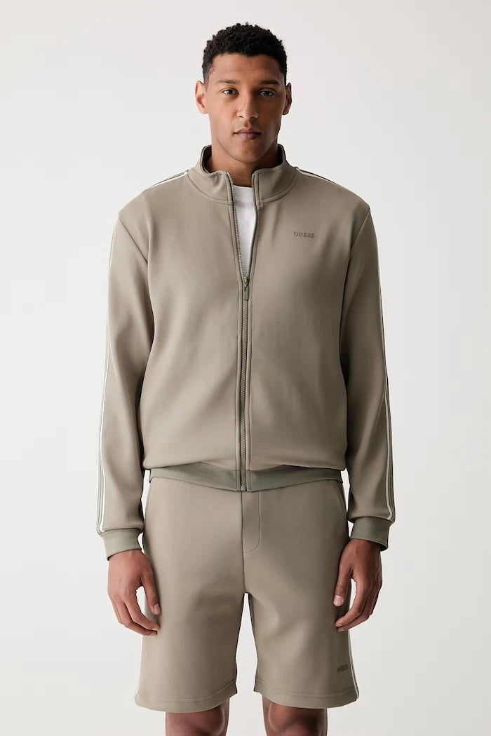 Guess fermuarlı erkek sweatshirt VICKTOR