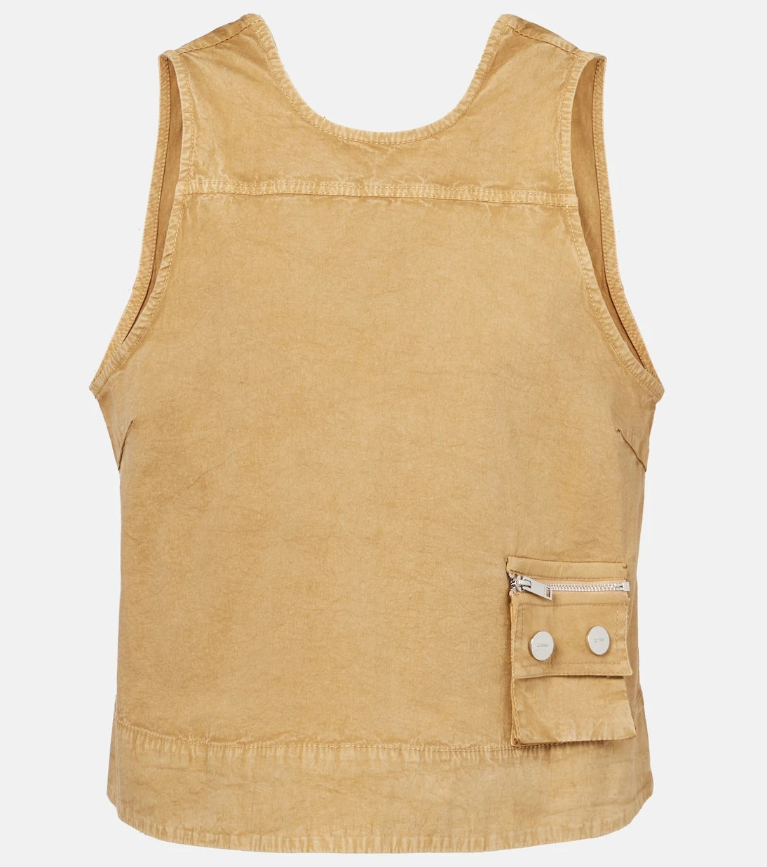 Ganni - Cotton-blend top