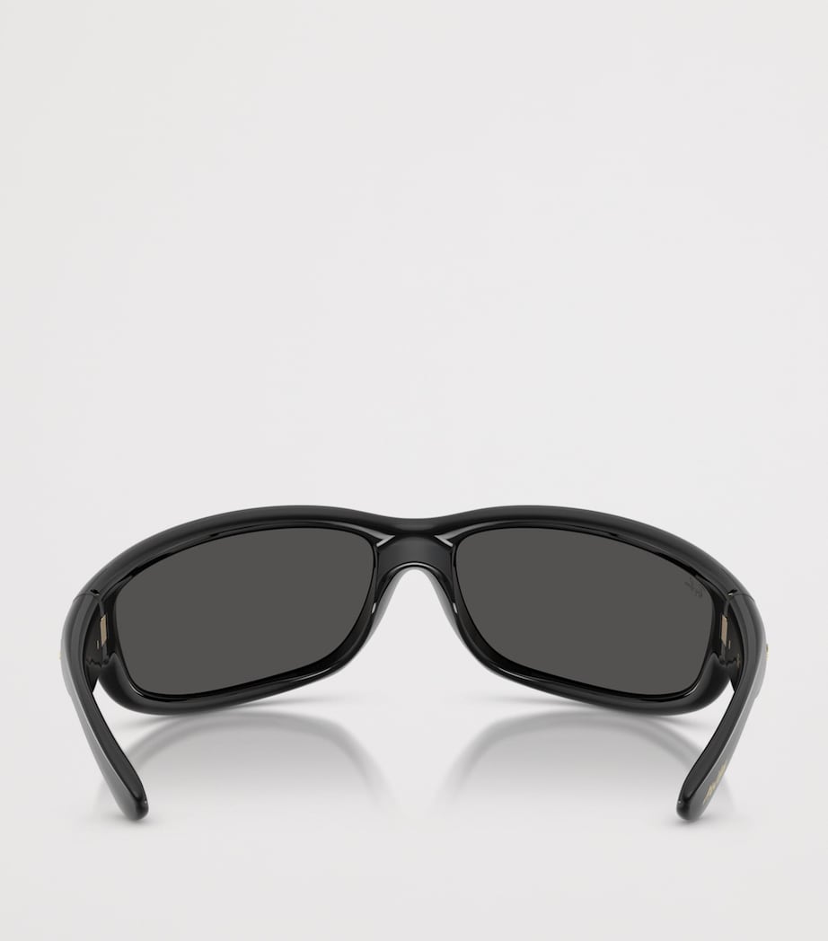 Ray-Ban Nylon Ultra Wrap 003 Next Generation Square Sunglasses