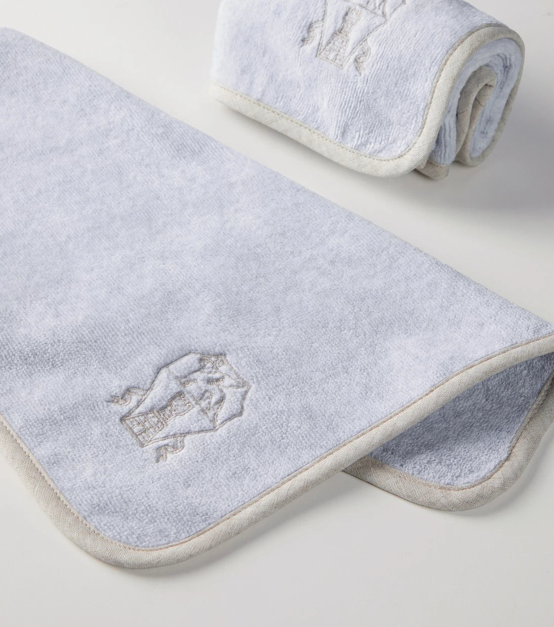 Brunello Cucinelli - Set of 2 cotton terry hand towels