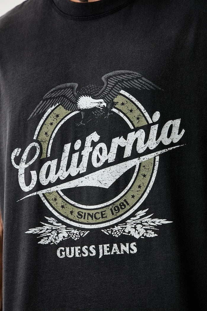 Guess Jeans erkek pamuklu tişört