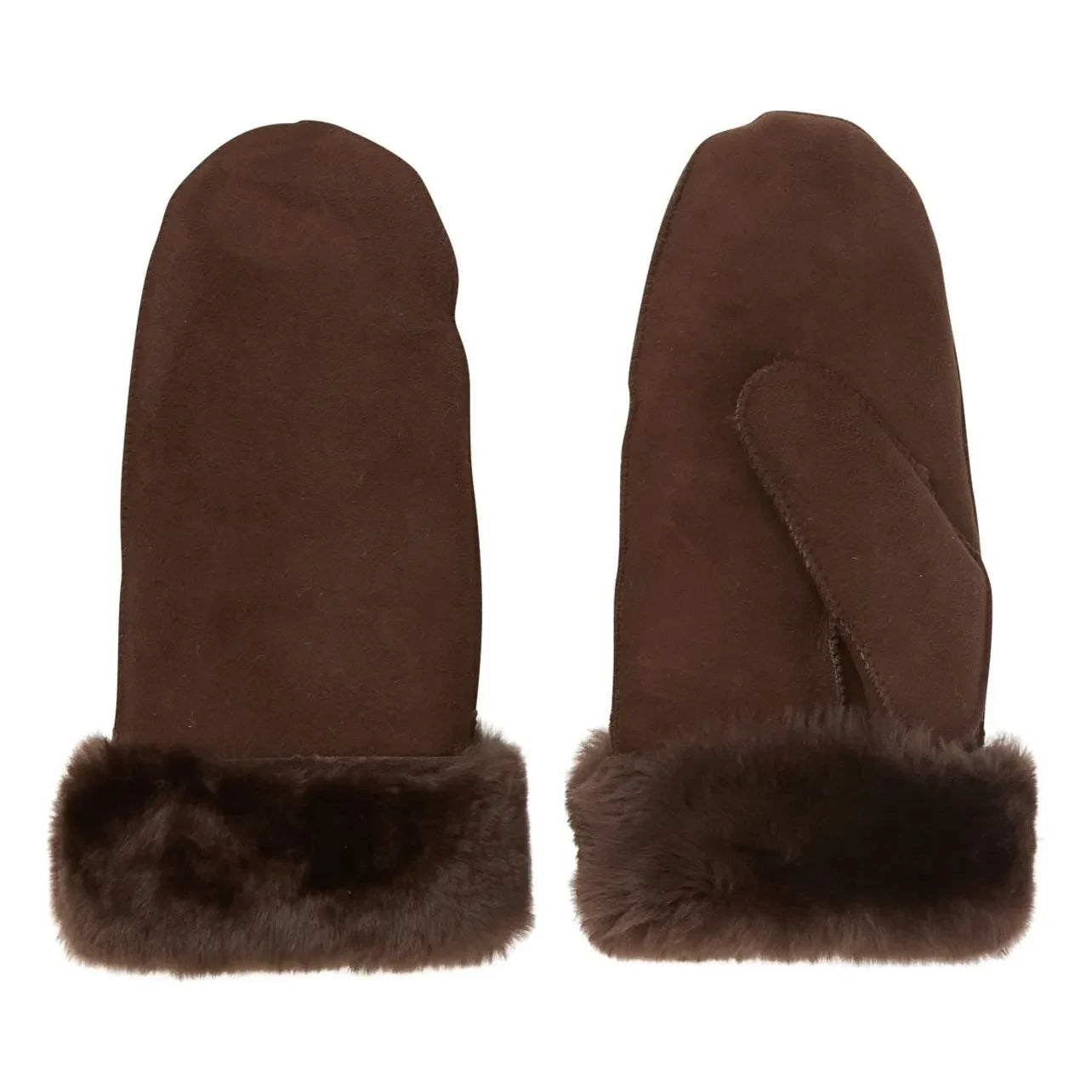 Becksöndergaard - Doa Peau Lainé mittens | Brown