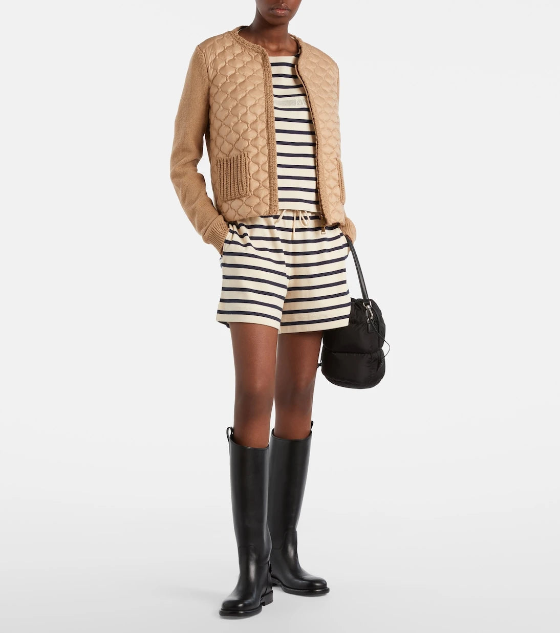 Moncler - Down-paneled cardigan