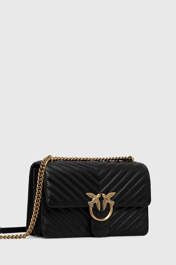 Pinko kadın deri crossbody çanta