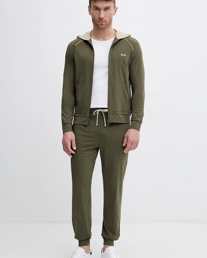 BOSS Erkek Pamuk Elastan Ev Pantolonu Mix&Match Pants