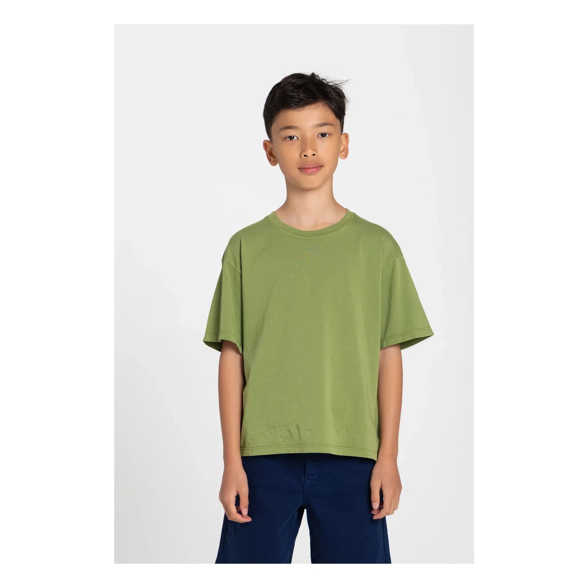 Smallable Kid - Nils Organic cotton T-shirt | Green