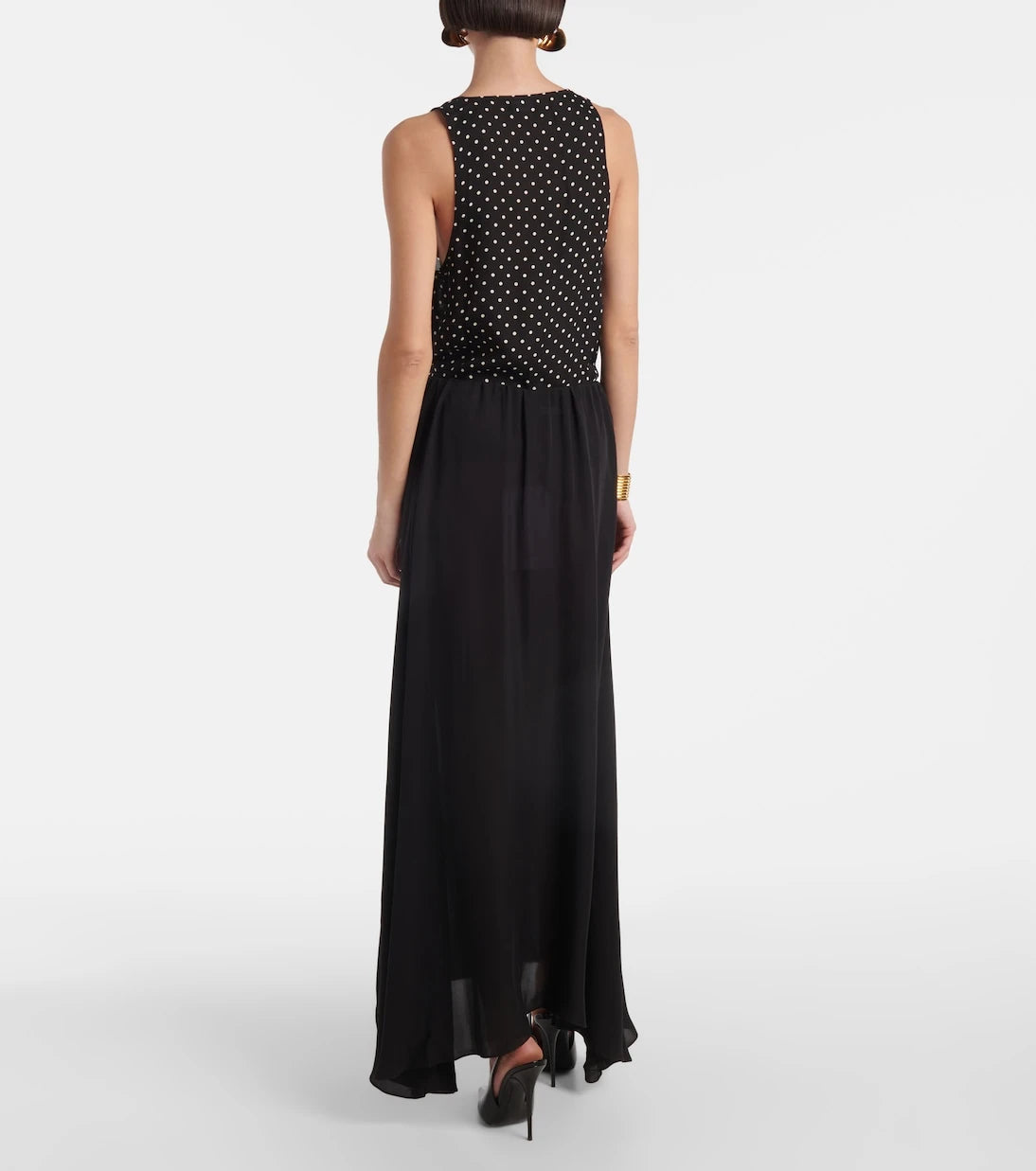 Wardrobe.NYC - Flared silk maxi skirt