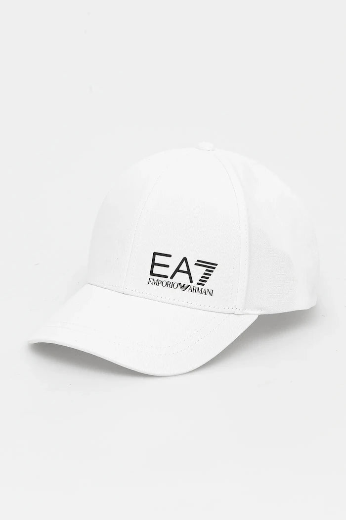 EA7 Emporio Armani шапка с козирка от памук
