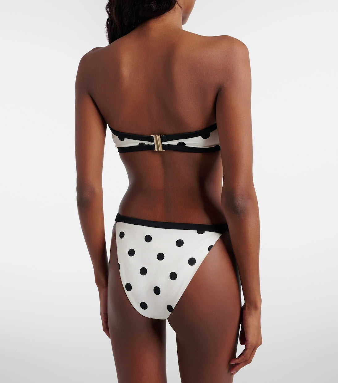 Self-Portrait - Polka-dot bikini top