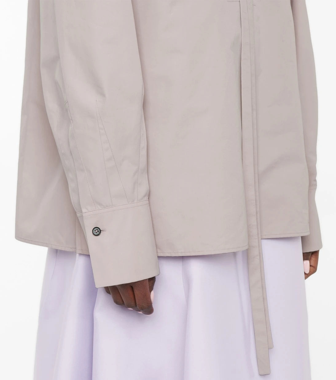 Jil Sander - Cotton poplin blouse