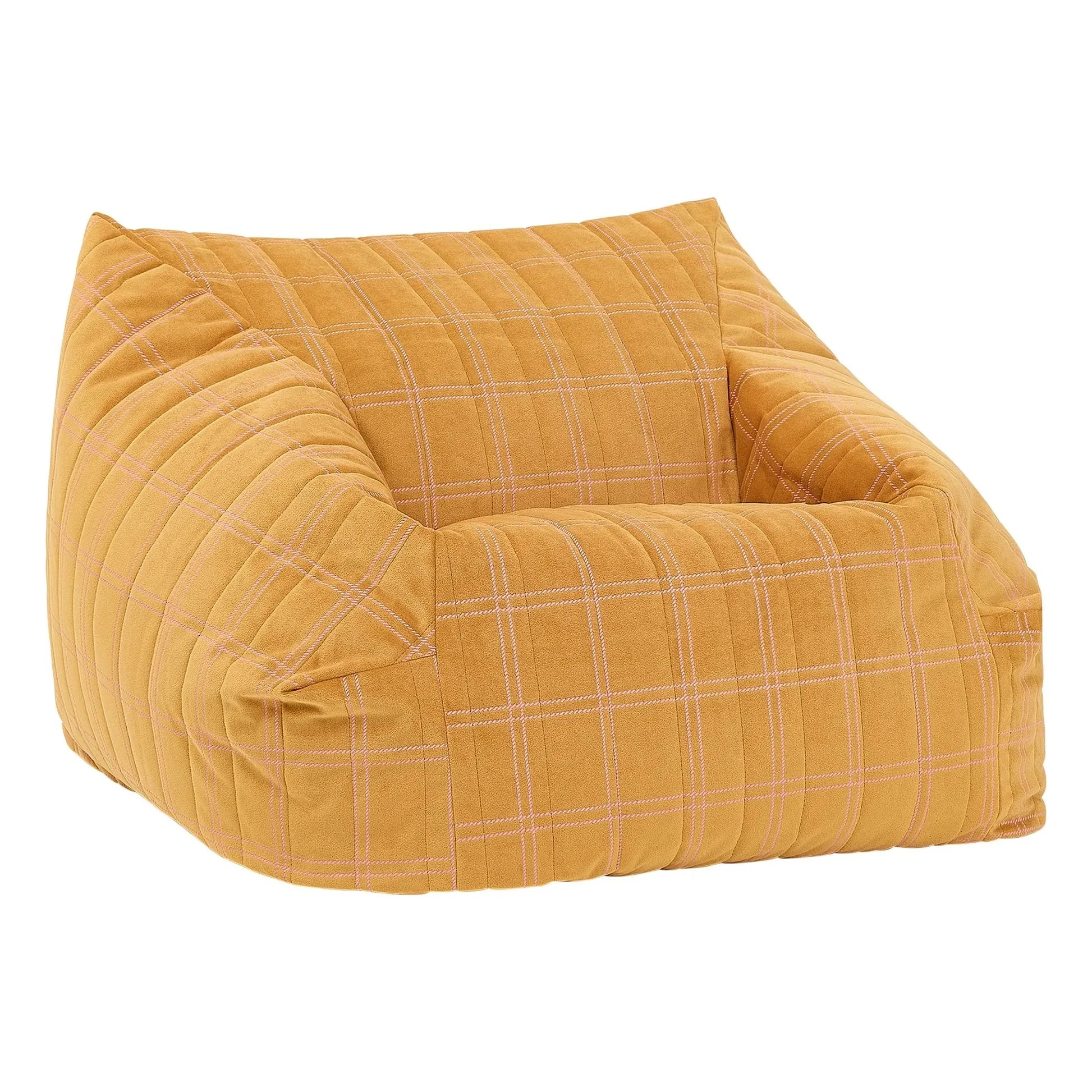 Nobodinoz - Chelsea footstool | Yellow