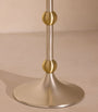 Medium Silver-Plated Cilia Candlestick Holder (25cm)