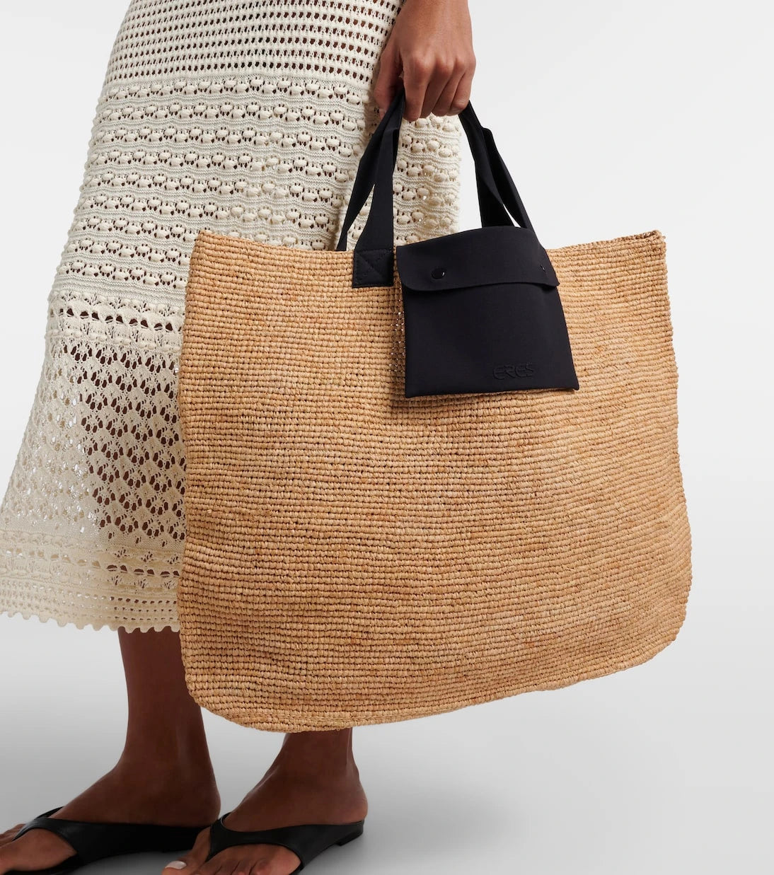 حقيبة يد Jetset Raffia
