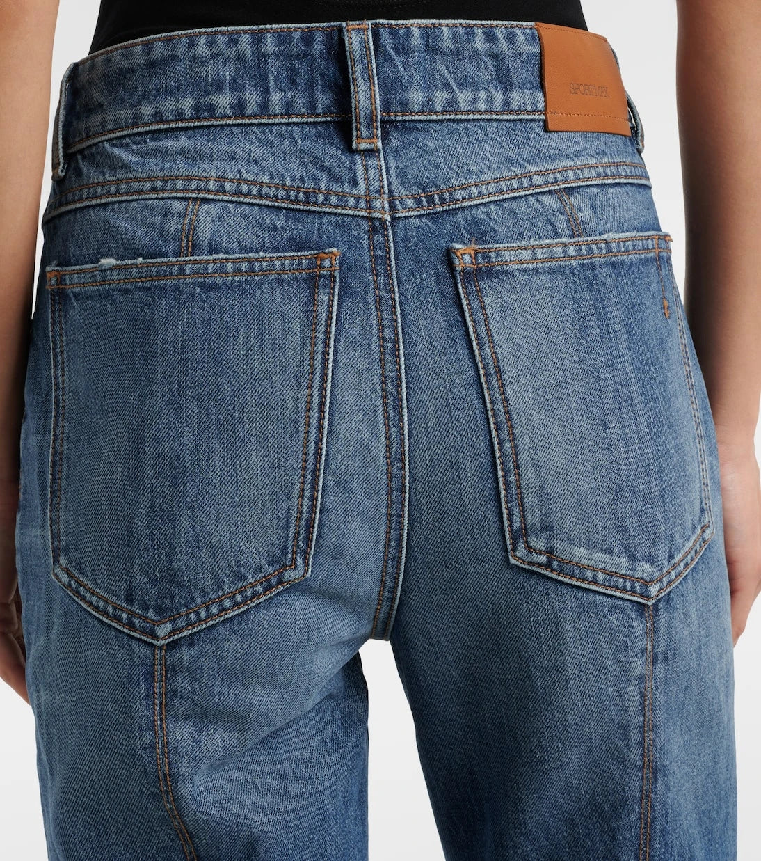 Sportmax - Mid-rise slim jeans
