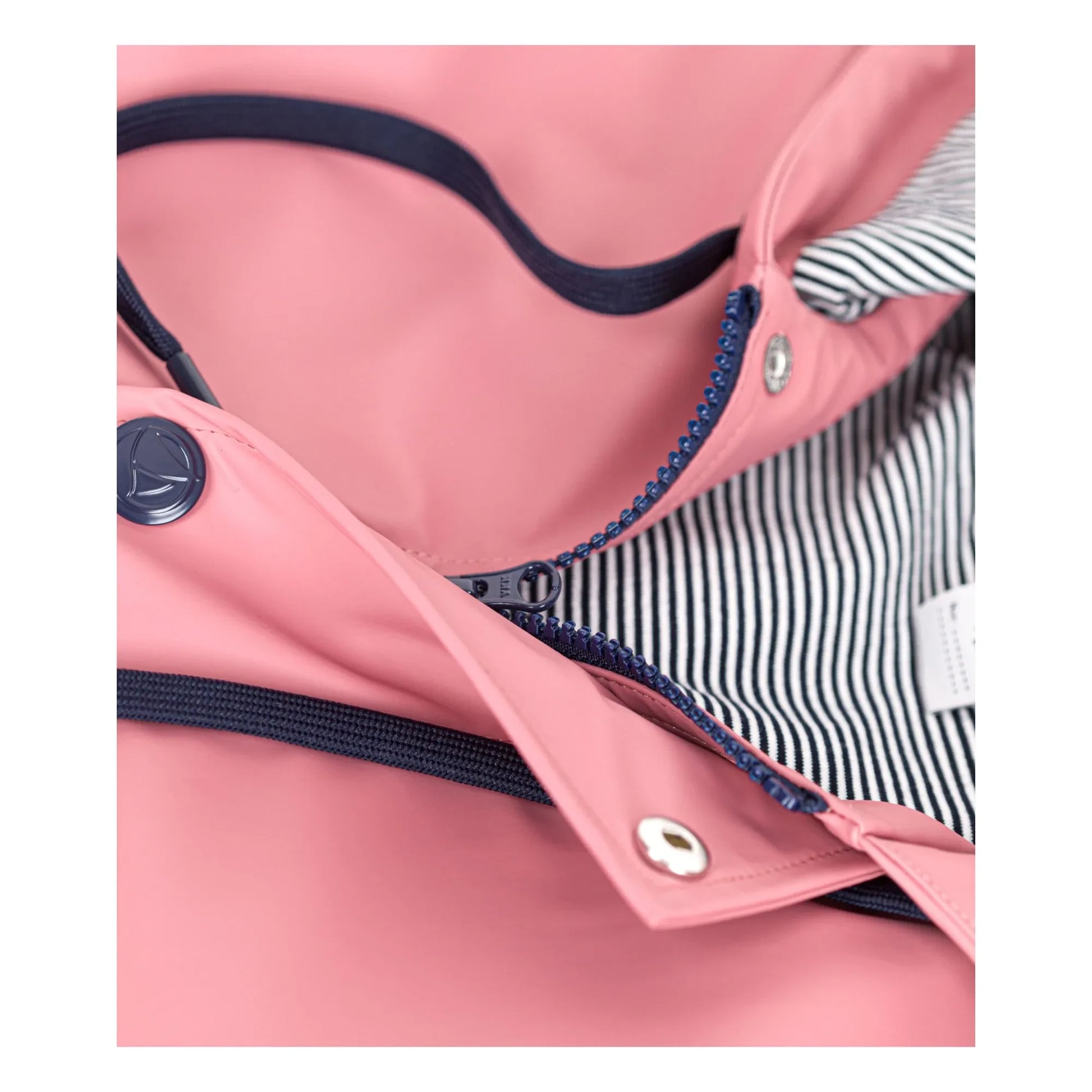 Petit Bateau - Tasse Waxed Coat | Dusty Pink