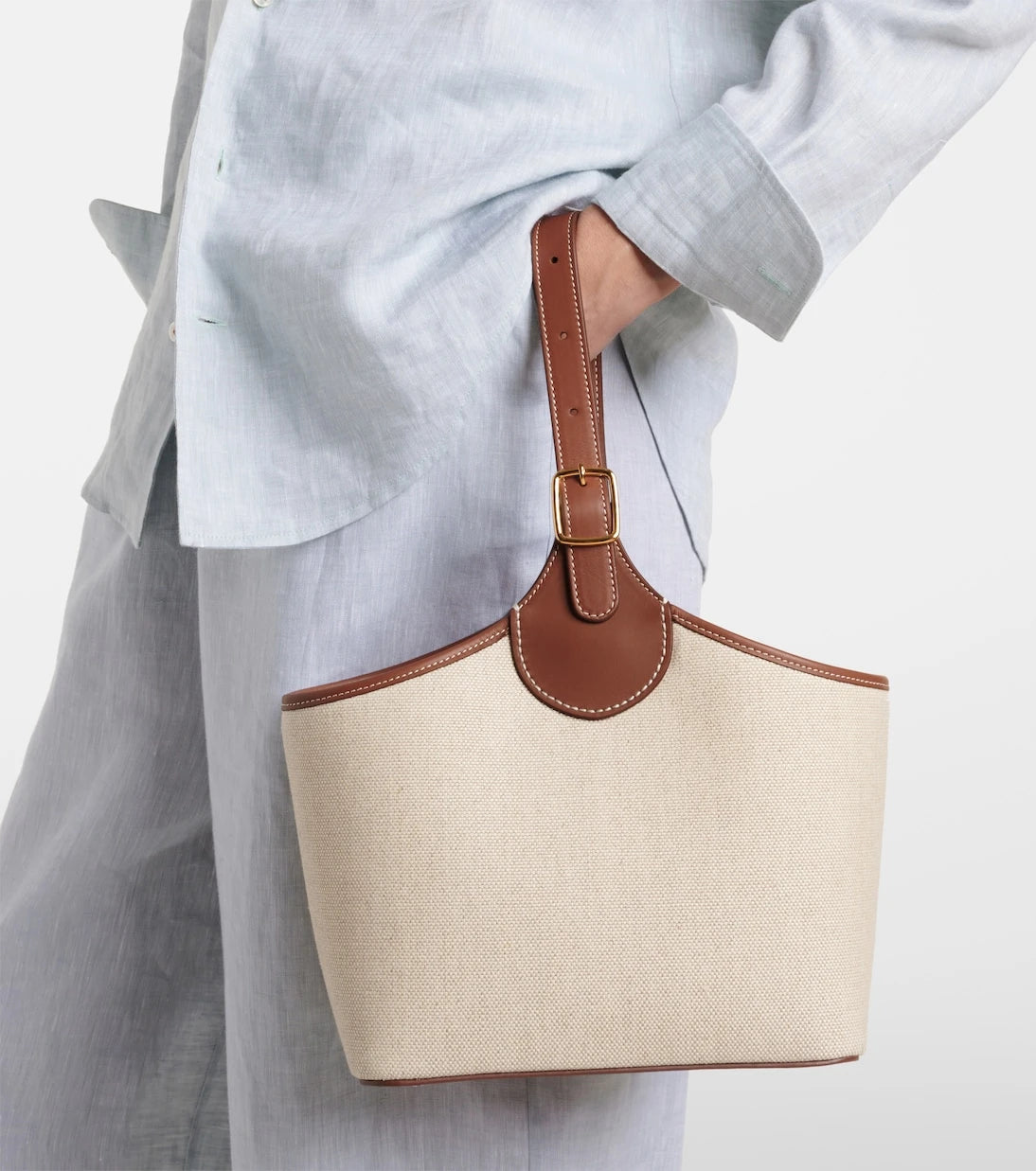 Loro Piana - حقيبة حمل قماشية بوبين