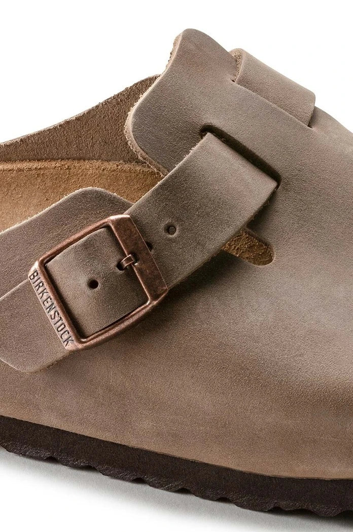 Чехли от набук Birkenstock Boston