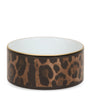 Dolce & Gabbana Casa Porcelain Leopardo Trinket Box