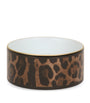 Dolce & Gabbana Casa Porcelain Leopardo Trinket Box