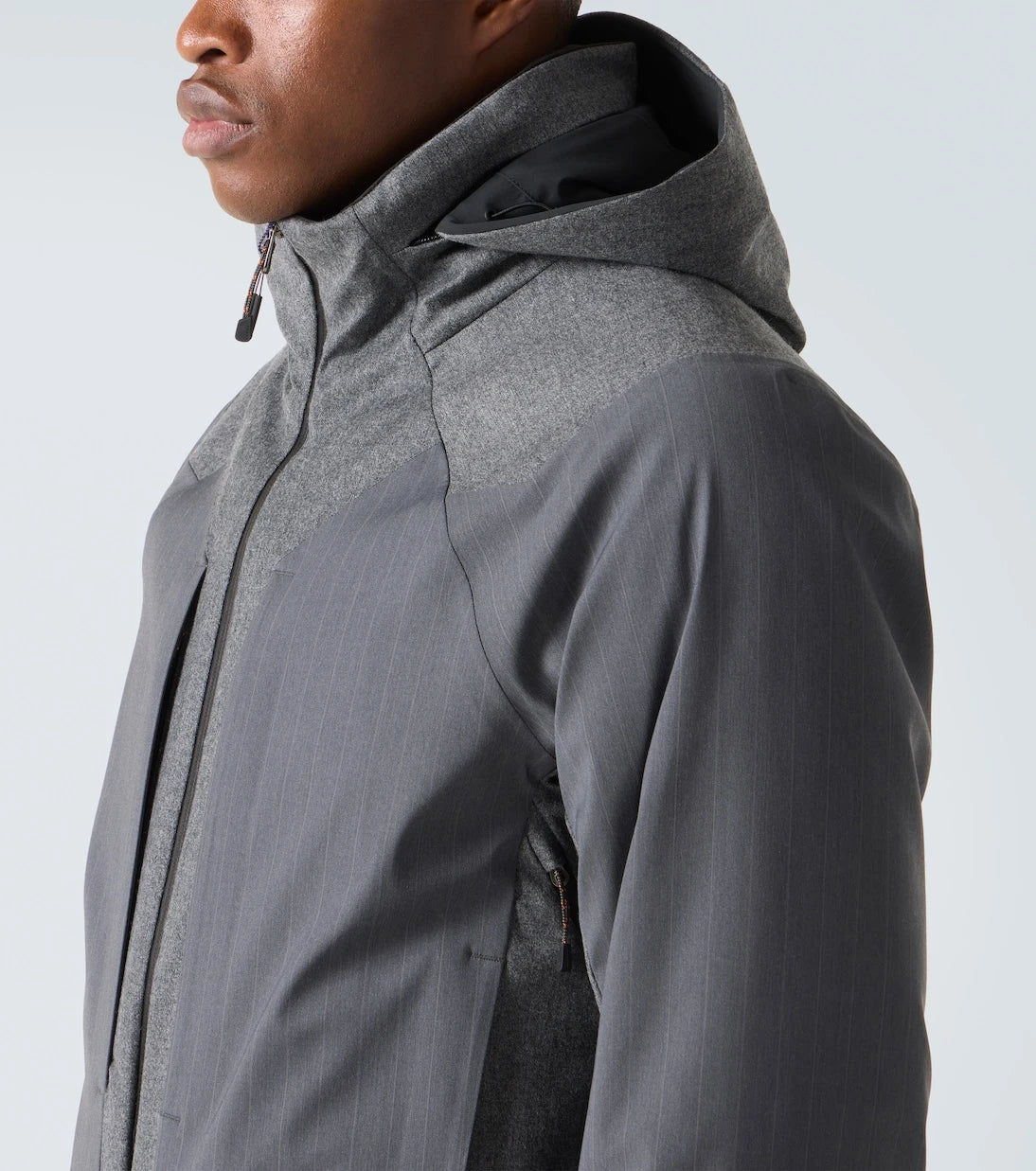Sease - Trace 2.0 pinstripe down jacket