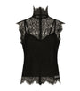 Dolce & Gabbana Multi Lace Sleeveless Blouse