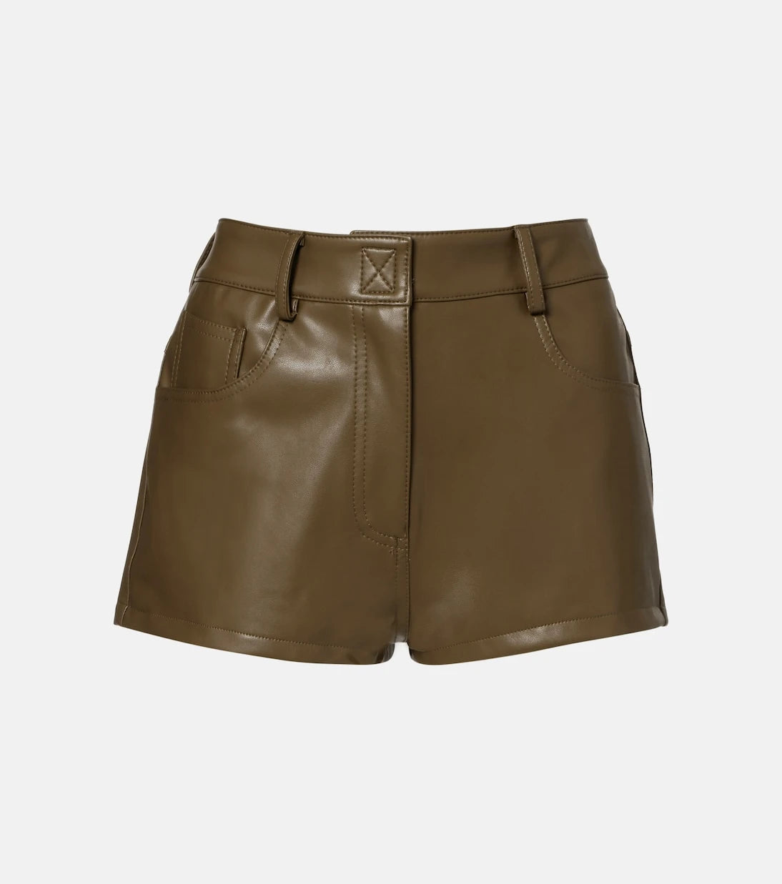 Norma Kamali - High-rise shorts