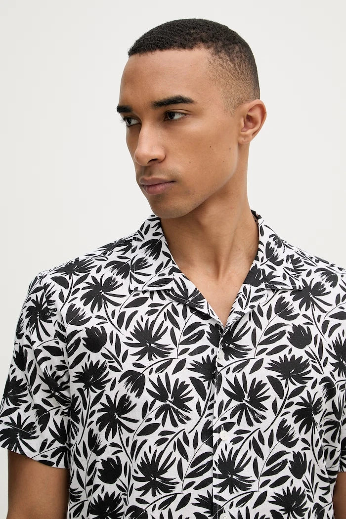 Karl Lagerfeld риза мъжка ленена MODERN FIT 1/2