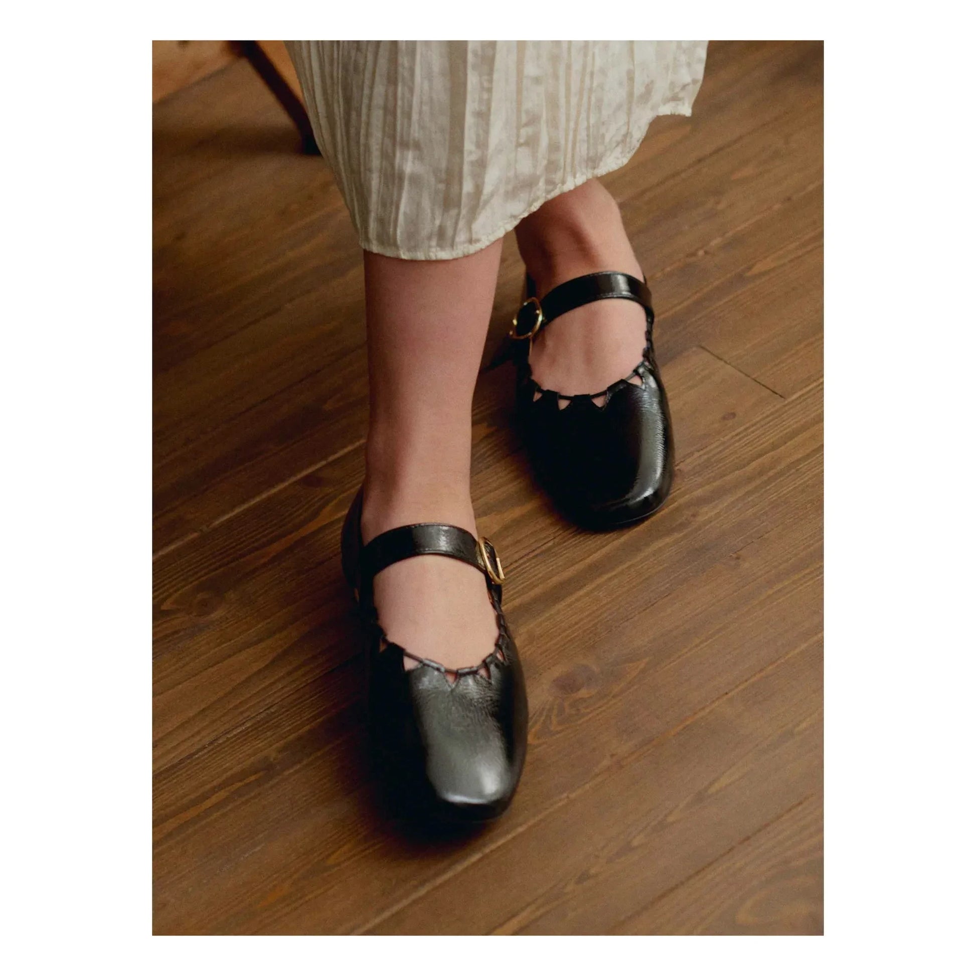 Socque Paris - Ginger ballerinas | Black