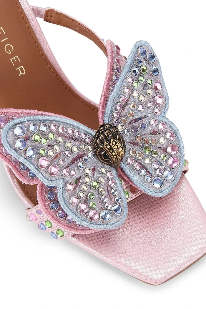 Kurt Geiger London Yüksek Topuklu Kadın Sandalet Ayakkabı Butterfly Mule Sdl